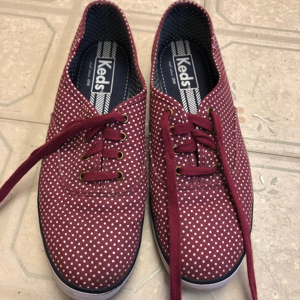 Keds Sneaker Shoes polka dot 7.5